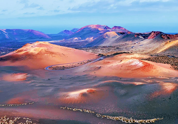 Timanfaya National Park Lanzarote Canary Islands August 2020