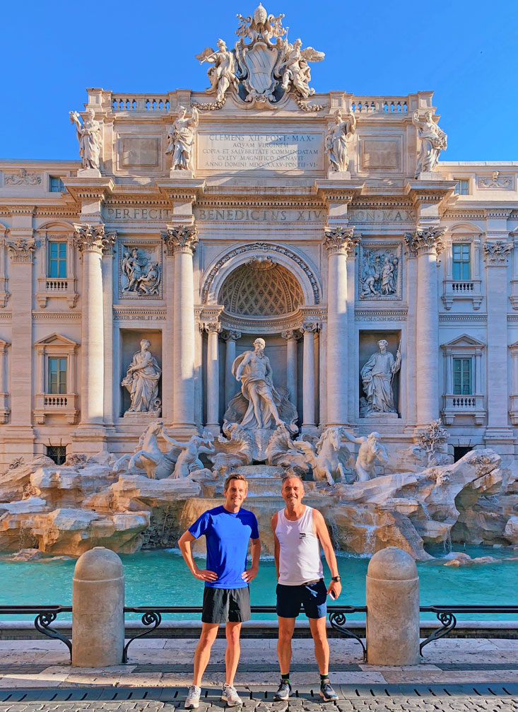 Trevi Fountain Rome Morning Run Bart Lapers Jun 2020