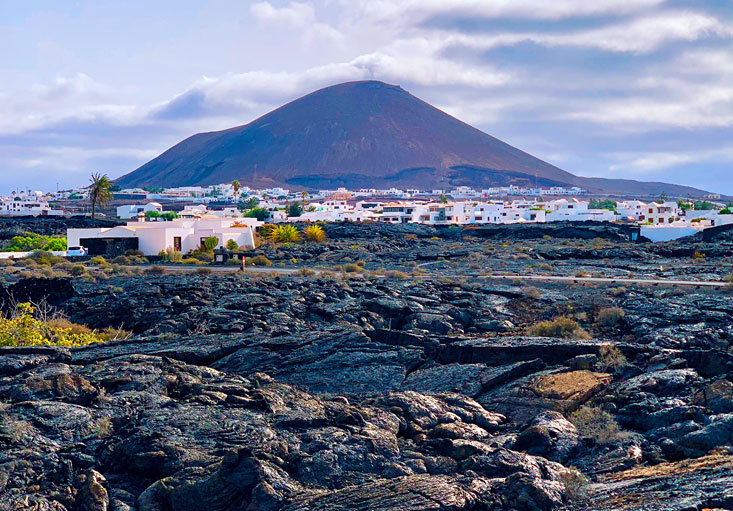 Volcanic Lanzarote Canary Islands August 2020
