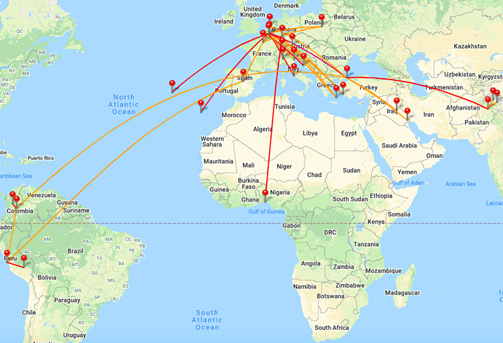 flight statistics 2021 Bart Lapers