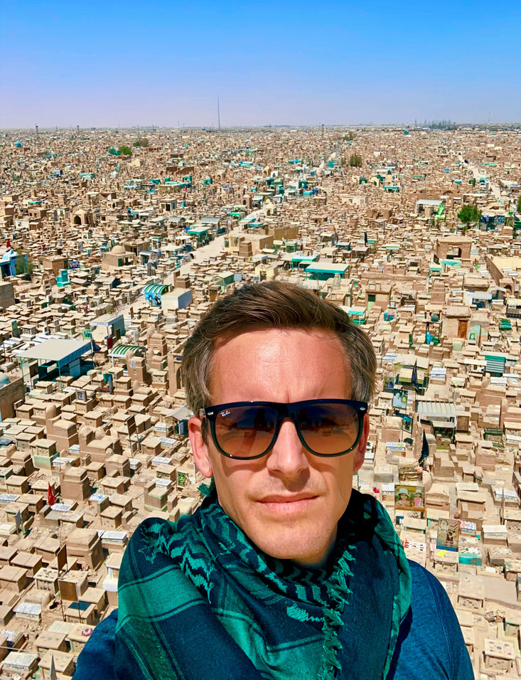 World's biggest cemetery in Najaf Iraq