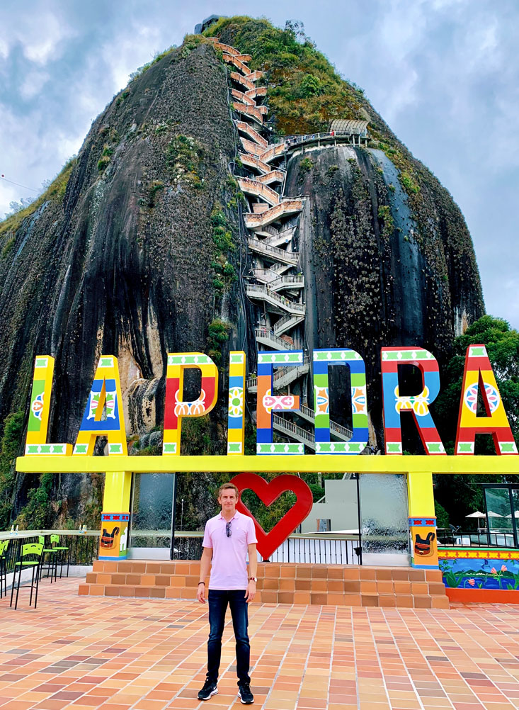 The Rock of Guatape Colombia